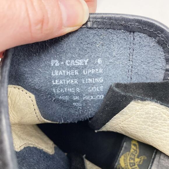 Freebird Black Leather & Suede Casey Ankle Booties Sz 6 Ankle Tie Made in Mexico - Picture 7 of 9